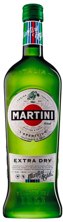 Martini Extra Dry 18% 0,75L – prémiový vermut