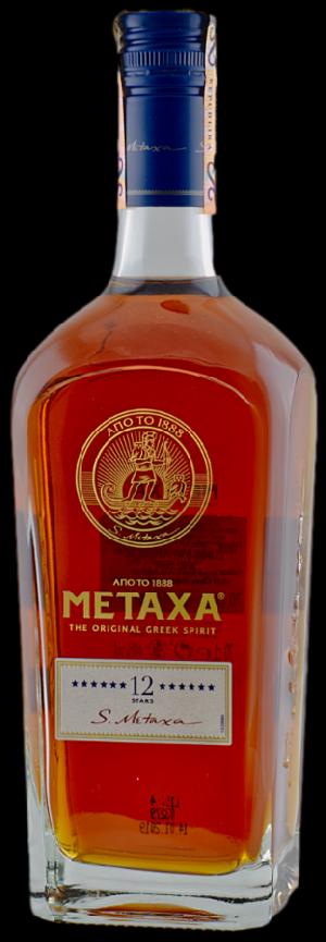 Metaxa 12* 40% 0,7L (holá láhev)