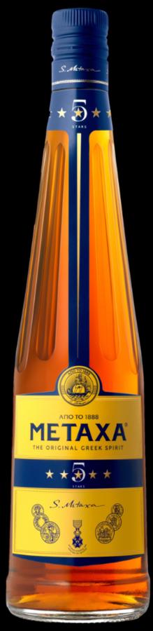 Metaxa 5* 38% 0,7l (holá láhev)