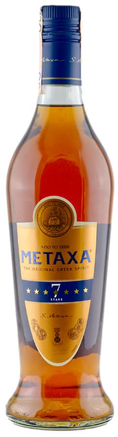 Metaxa 7* 40% 0,7L (holá láhev)