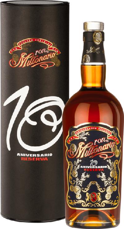 Millonario 10 Aniversario Reserva Rum 40% 0,7l