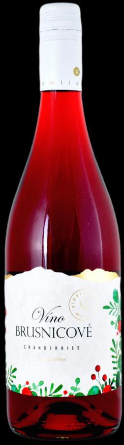 Miluron Brusnicové Víno 11% 0,75L (holá láhev)