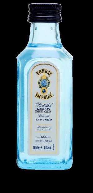 Mini Bombay Gin 40% 0.05L (holá láhev)