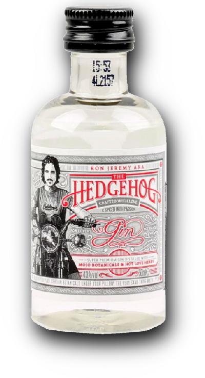 Mini Ron de Jeremy Hedgehog Gin 43% 0,05l (holá láhev)