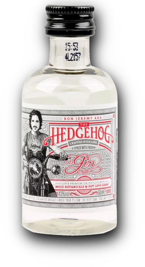 Ron de Jeremy Hedgehog Gin 43% 0,05l – mini láhev