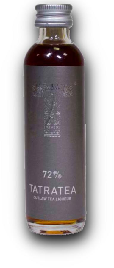 Mini Tatratea Zbojnícky čaj 72% 0,04l (holá láhev)