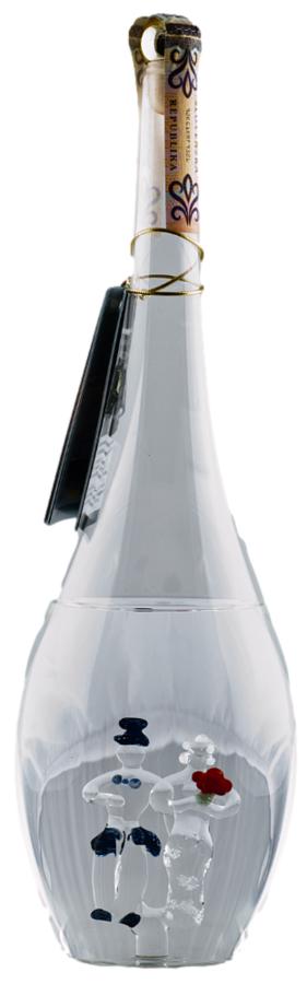 Detesk Švestka 40% 0,5l (dárkové balení láhev novomaželé)