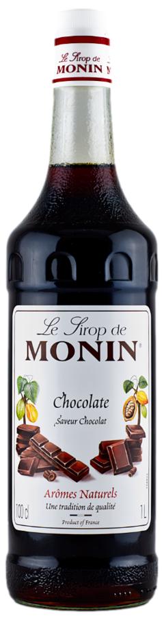 Le Sirop de MONIN Chocolate 1,0L – čokoládový sirup