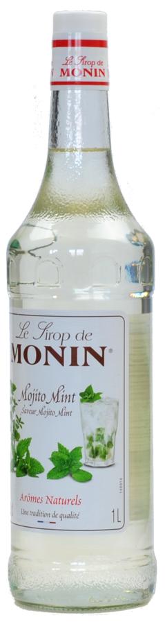 Monin Mojito Mint Sirup 1,0l (holá láhev)