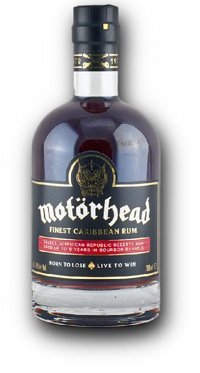 Mötorhead Finest Caribbean Rum 40% 0,7L (holá láhev)