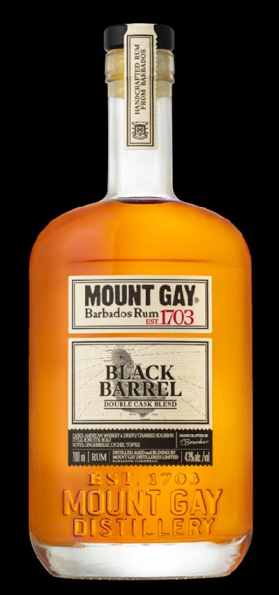 Mount Gay Black Barrel Double Cask Blend 43% 0,7L (holá láhev)