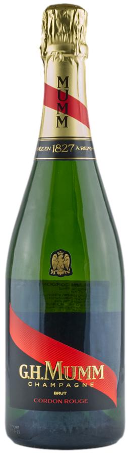 G. H. Mumm Cordon Rouge Brut Champagne 12,5% 0,75 l