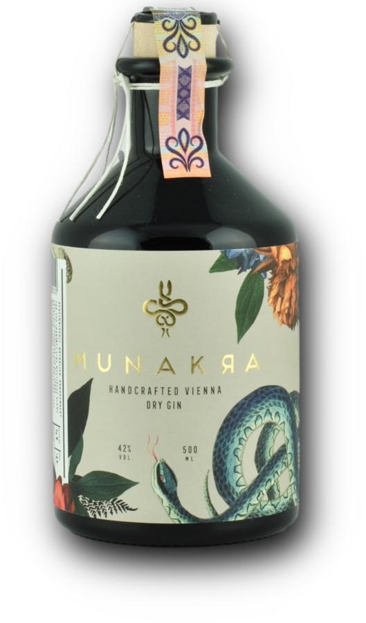 Munakra 42% 0,5L – citrusovo-květinový dry gin