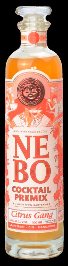 NEBO Cocktail Premix CITRUS GANG 20% 0.7L (holá láhev)