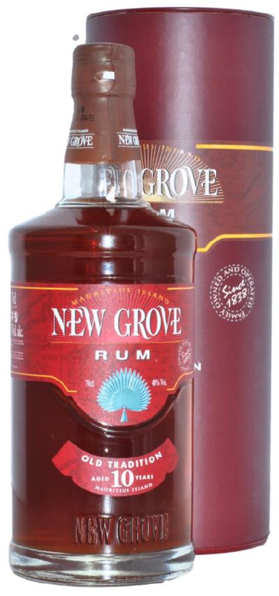 New Grove 10YO 40% 0,7L – Prémiový rum z Mauricia