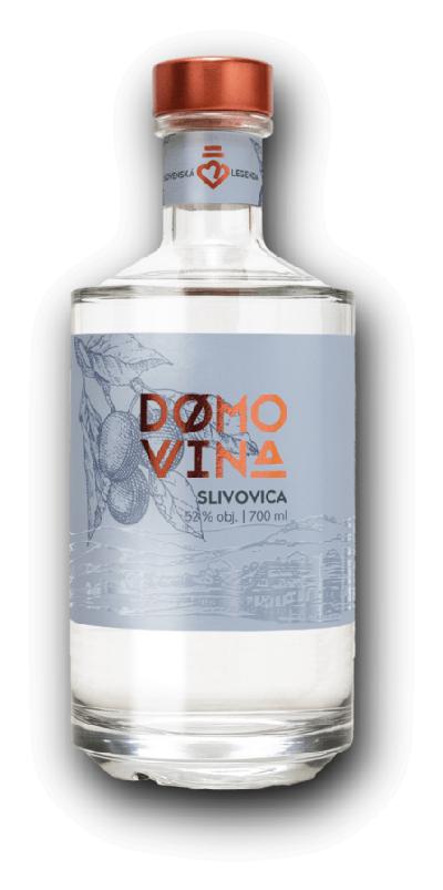 Domovina Slivovica 52% 0,7L (holá láhev)
