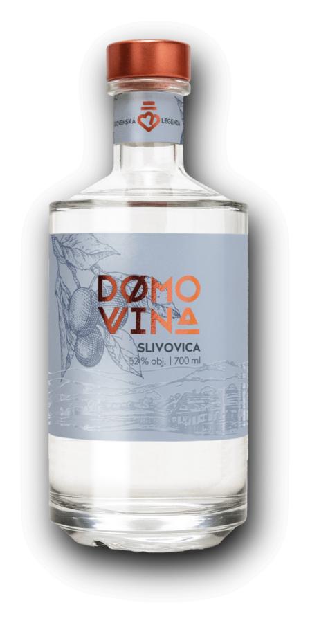 Domovina Slivovica 52% 0,7L (holá láhev)