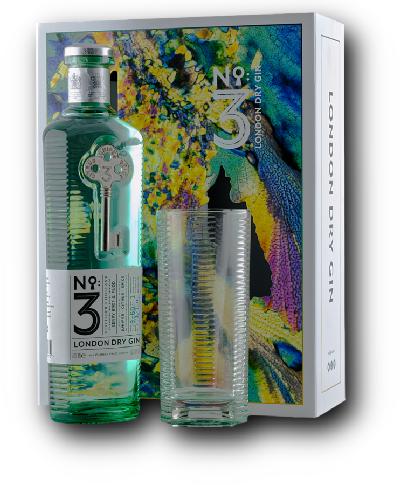 No. 3 46% 0.7L (dárkové balení s 1 sklenicí)