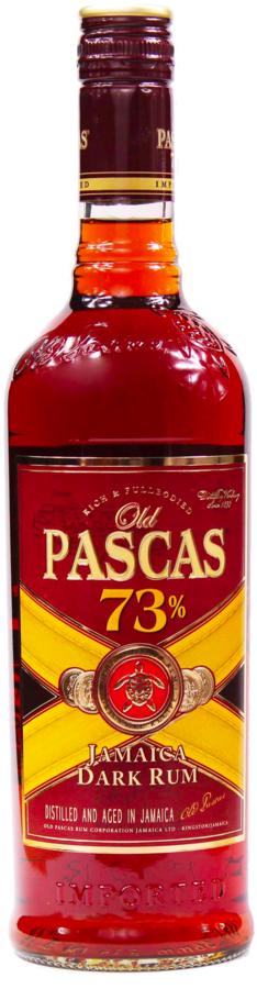 Old Pascas Dark Rum 73% 0,7l (holá láhev)