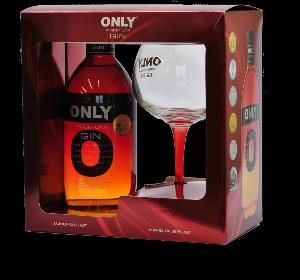 Only Gin Premium 43% 0,7L (dárkové balení s 1 skleničkou)