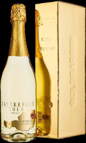 Österreich Gold 23k zlato, suché 9,5% 0,75L (karton)