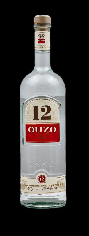 Ouzo 12 40% 1,0L (holá láhev)