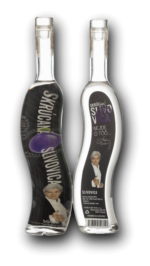Skrúcaná Slivovice 50% 0,5L – limitovaná edice (398 ks)
