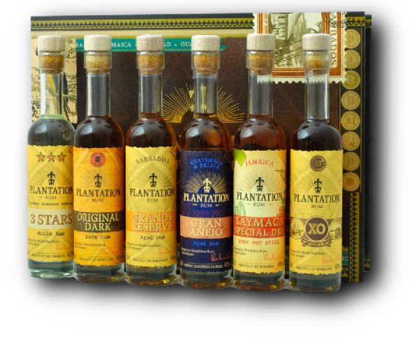 Plantation Experience Set 6×0,1l – ochutnávkový set rumů