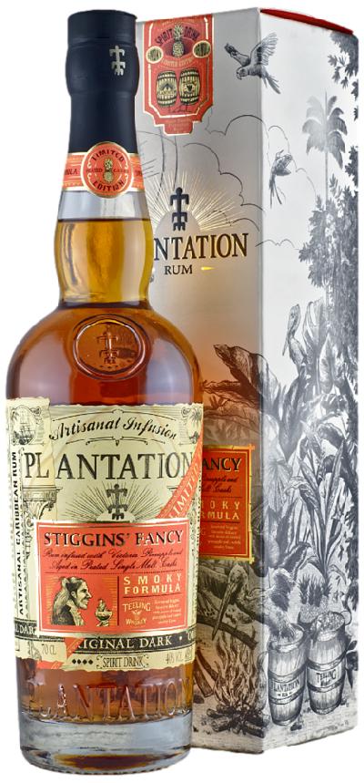 Plantation Stiggins' Fancy Smoky Formula 40% 0,7L (karton)