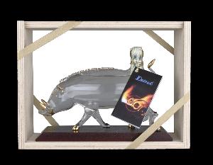 Detesk Švestka 40% 0.2L (dárkové balení divoké prase)