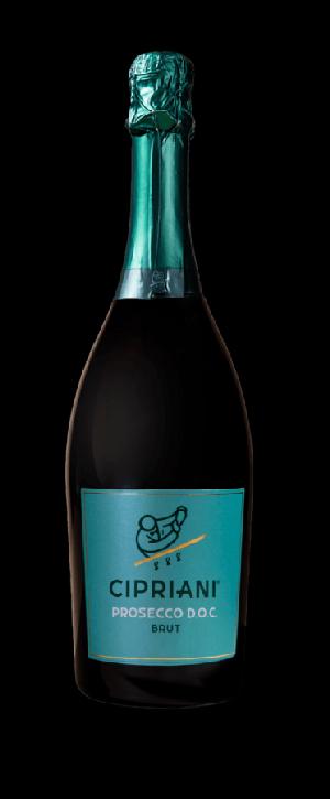 Cipriani Prosecco Brut D.O.C. 12% 0,75L (holá láhev)