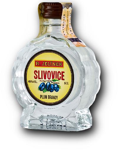 R. Jelínek Slivovice 45% 0,05L (holá láhev)
