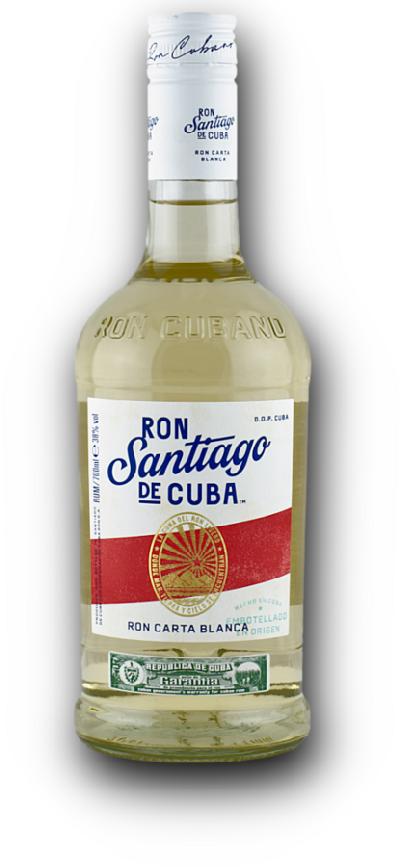 Santiago de Cuba Ron Carta Blanca 38% 0,7l (holá láhev)
