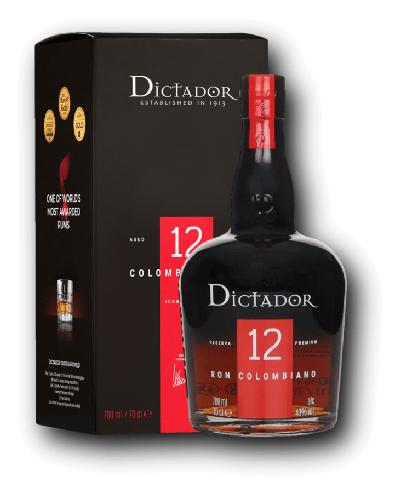 Dictador 12YO 40% 0,7L (karton)
