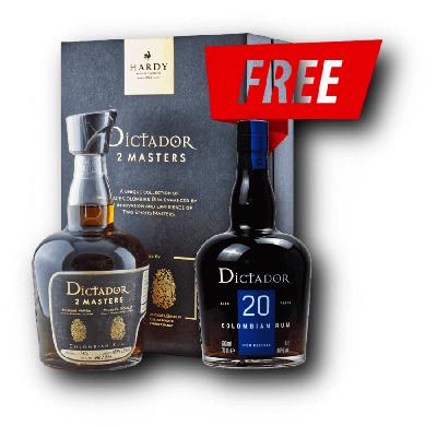 Dictador 2 Masters Hardy Winter 1974/1977 Edition 2022 42% 0,7L (dárkové balení kazeta)