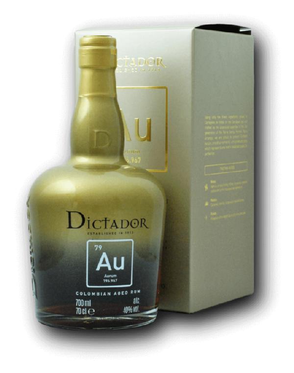 Dictador Aurum 40% 0,7L (karton)