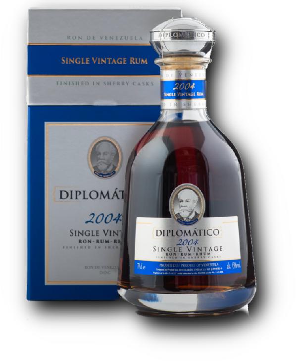 Diplomatico Single Vintage 2004 Rum 43% 0,7l – kazeta