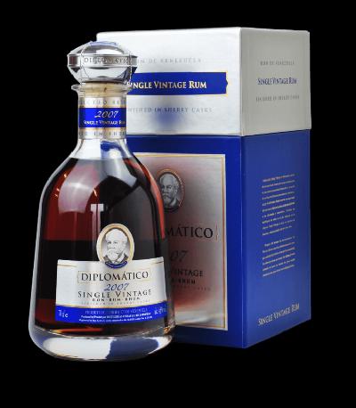 Diplomático Single Vintage 2007 43% 0,7L (dárkové balení kazeta)