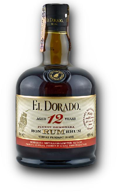El Dorado 12YO 40% 0,7L (holá láhev)