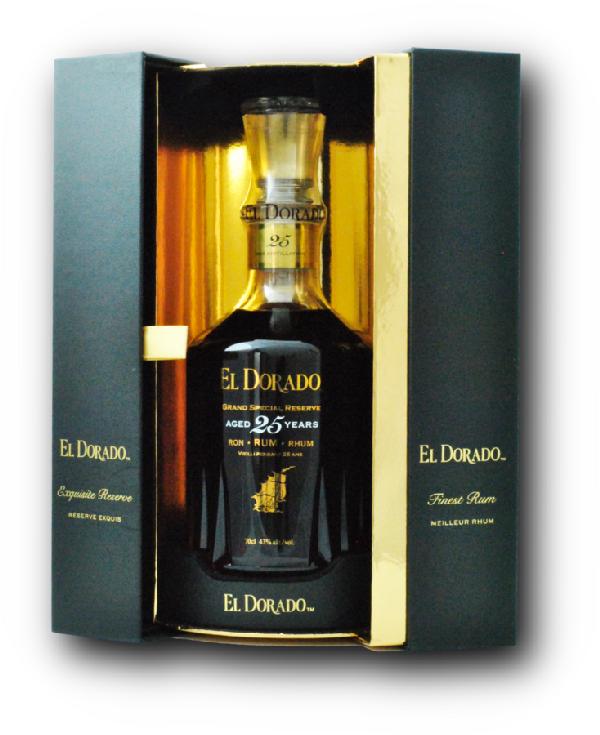 El Dorado 25 YO Vintage Limited Edition Rum 43% 0,7l
