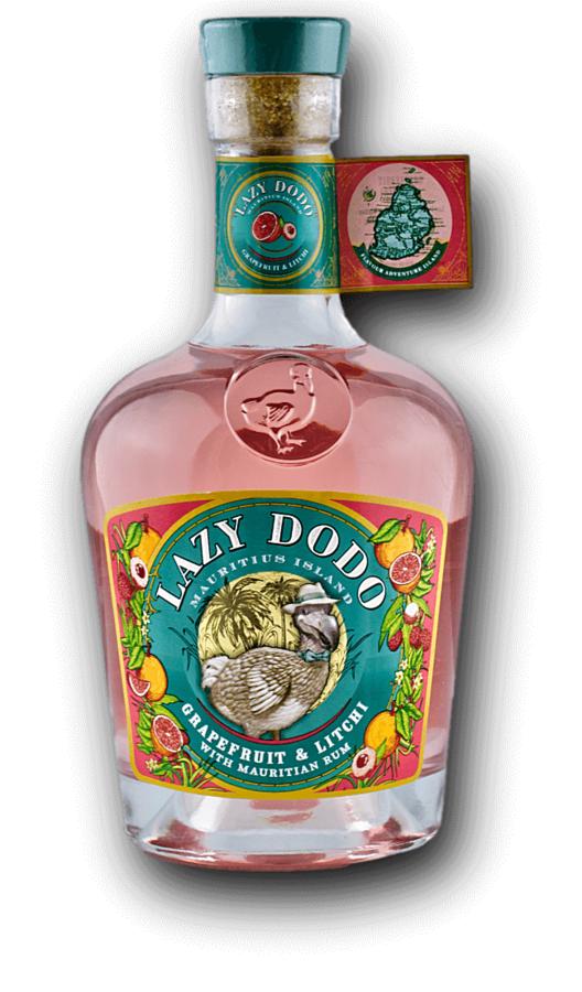 Lazy Dodo Grep a Liči Rum 35% 0,7 l