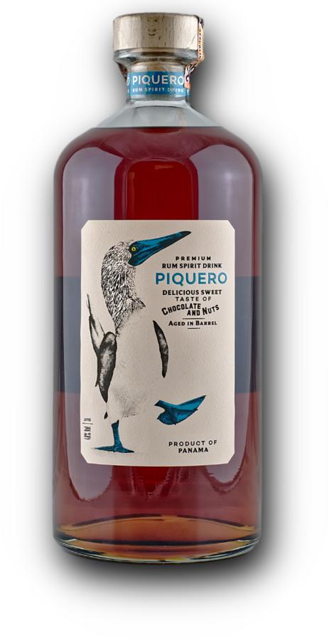 Piquero – panamský ochucený rum, 40 %, 3,0 l