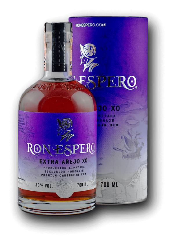 Ron Espero XO 40% 0,7L – karibský blend, tuba