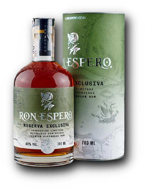 Ron Espero Reserva Exclusiva 40% 0,7L – rum Solera 12 let, tuba