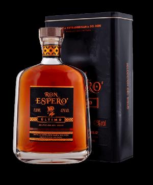 Ron Espero Ultimo 42% 0.7L (plechová tuba)