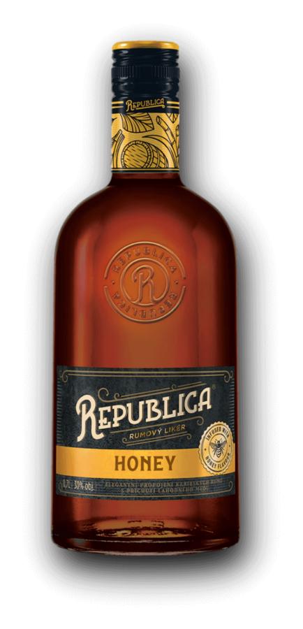 Republica Honey rumový medový likér 30 % 0,7 l