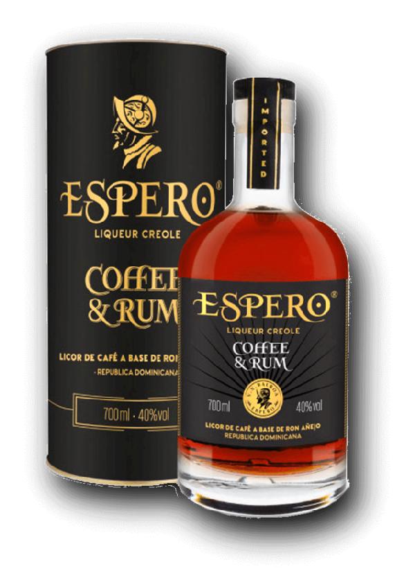 Espero Creole Coffee & Rum Liqueur 40% 0,7L (tuba)
