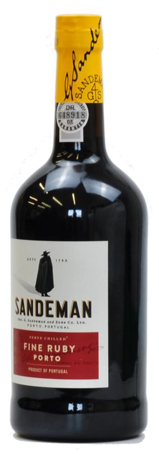 Sandeman Fine Ruby Porto 19,5% 0,75l (holá láhev)