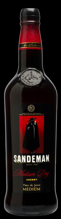 Sandeman Sherry Medium Dry 15% 0,75l (holá láhev)