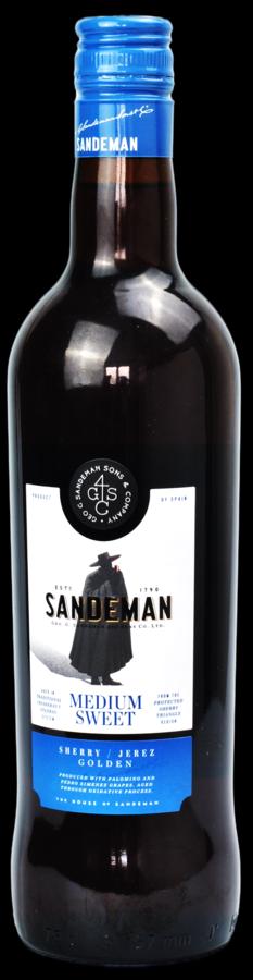 Sandeman Medium Sweet Sherry 15% 0,75L (holá láhev)